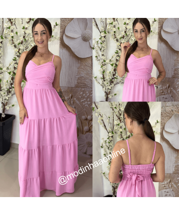 Vestido Camila Rosa